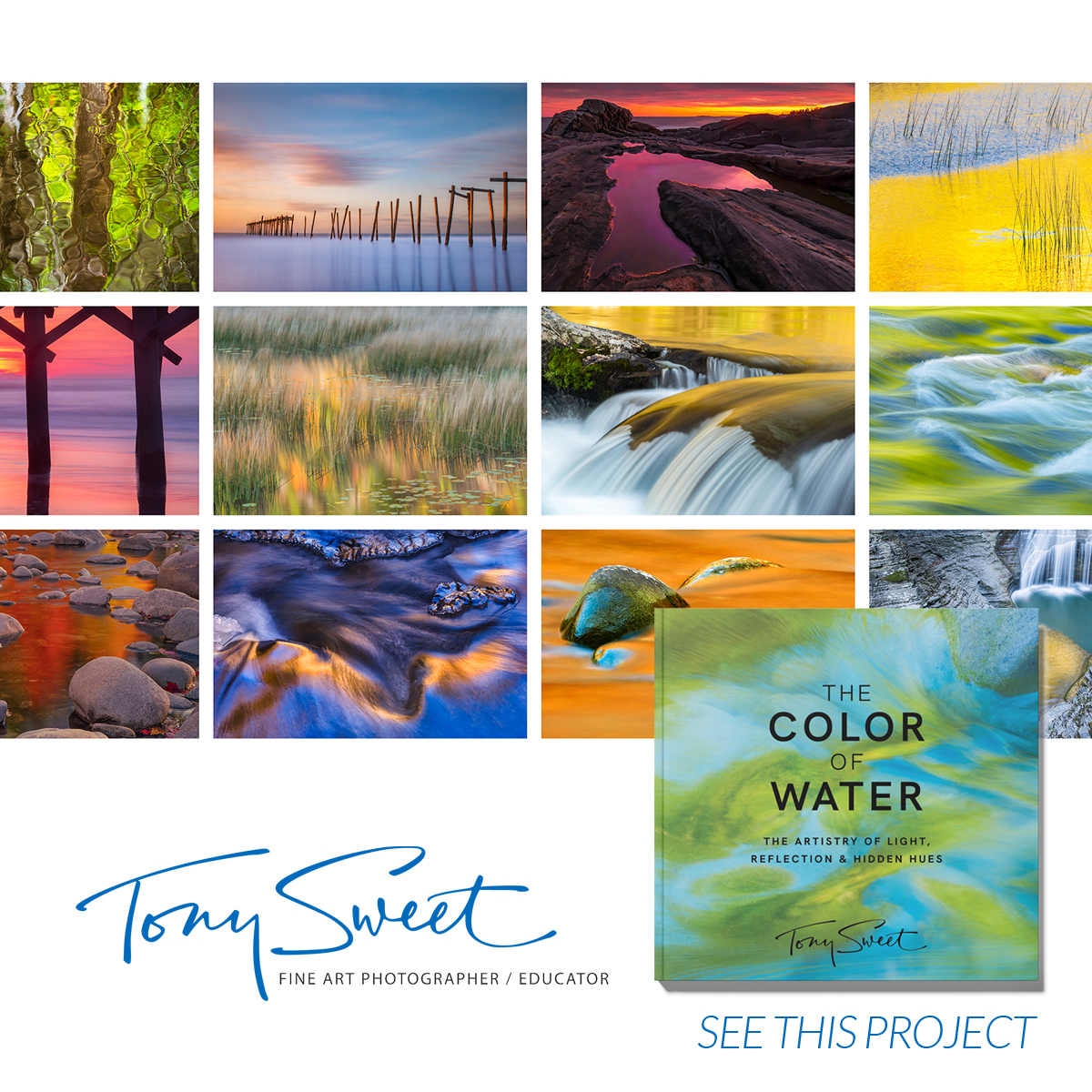 Tony Sweet Kickstarter ad campaign imagery assets