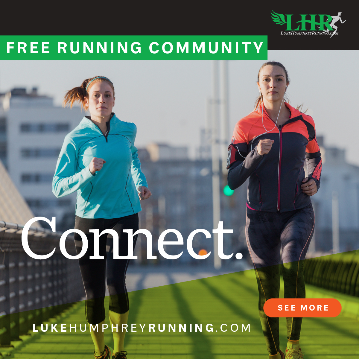 Luke Humphrey Running example online ads